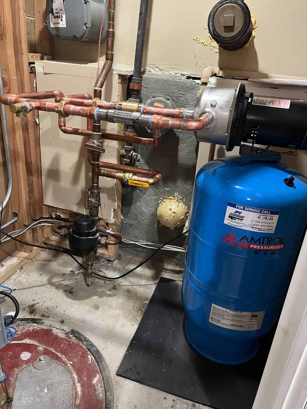 Domestic Water Booster Pump Installation and Repair image