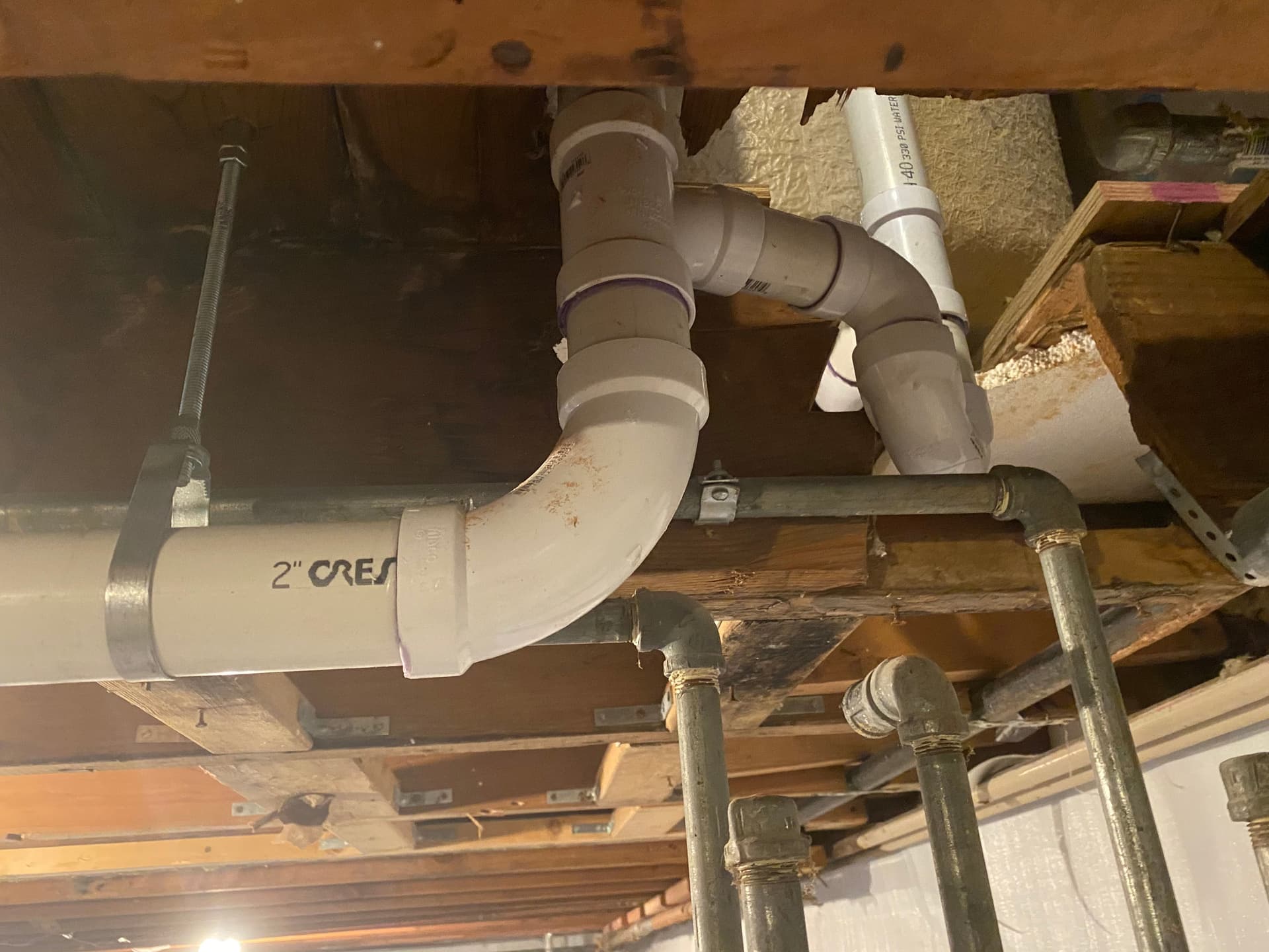Gallery photos for Efficient Waste and Vent Pipe Replacement in Elmhurst: Image #1
