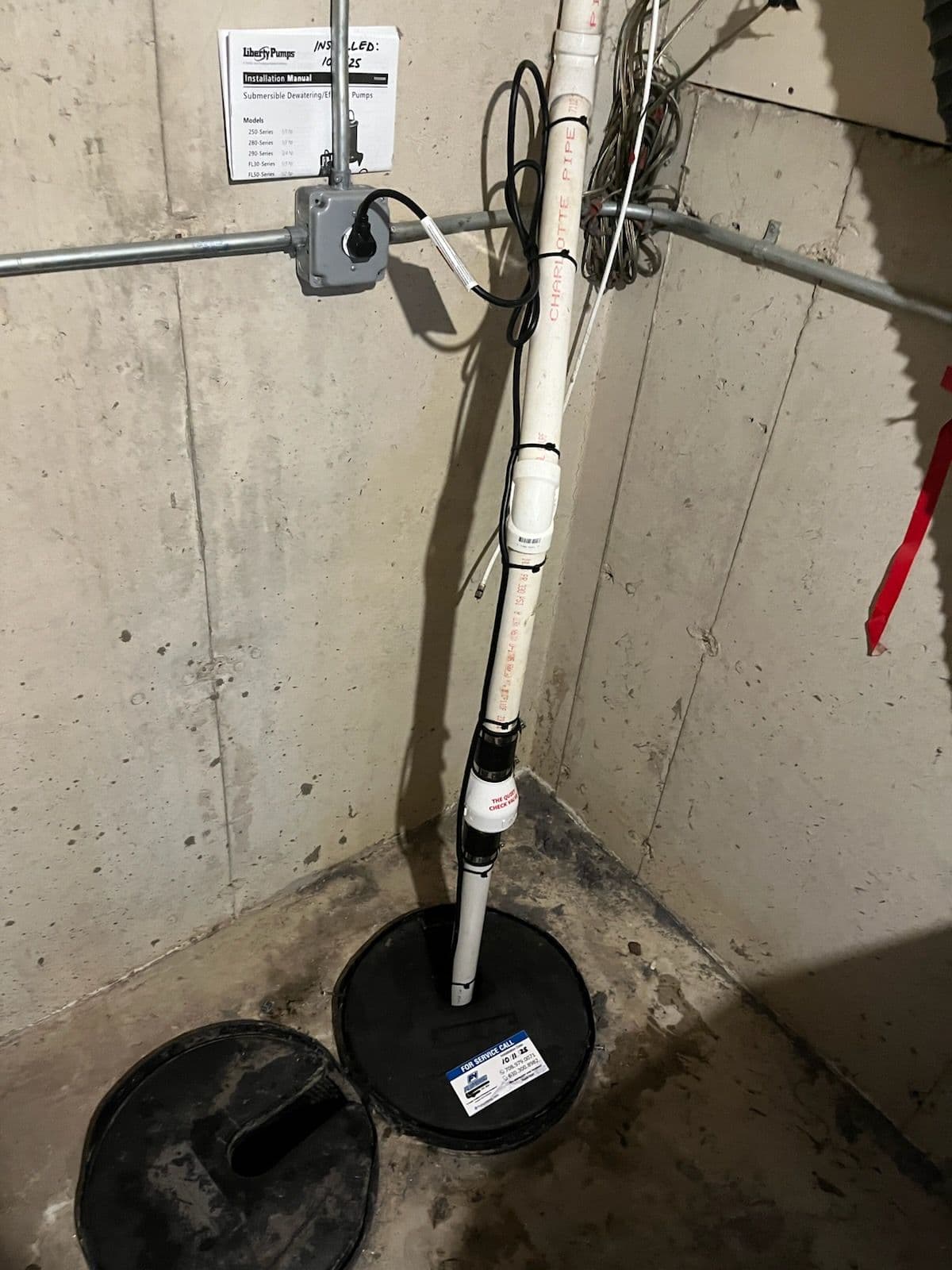 Liberty 257 Sump Pump Installation in Joliet image