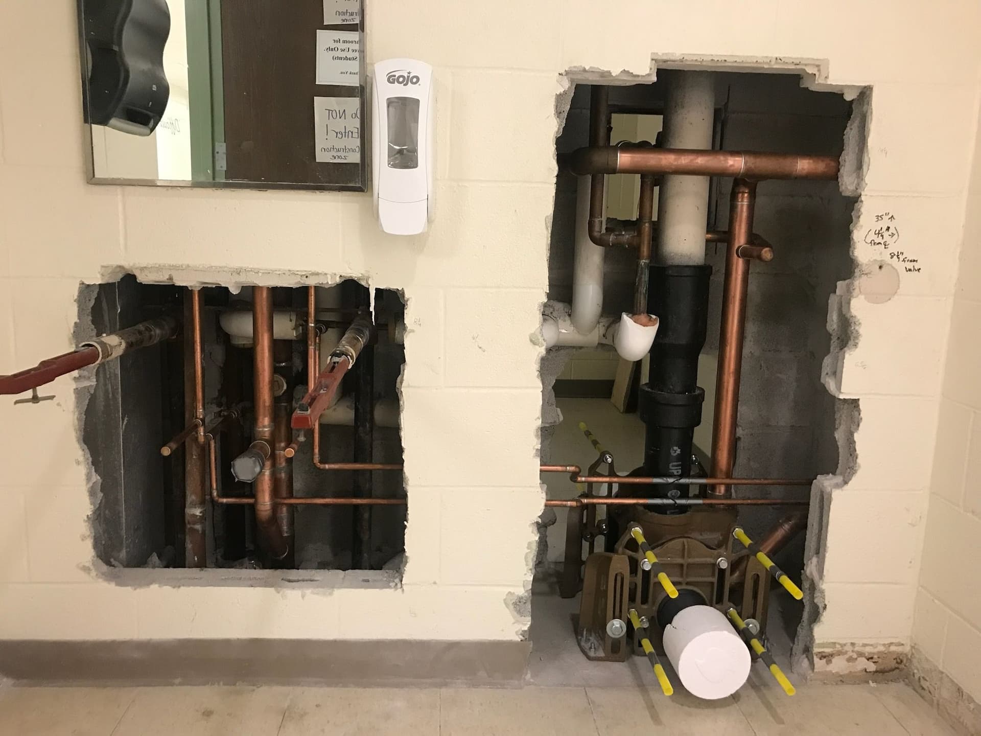 Precision Plumbing for Water Closet Installations image