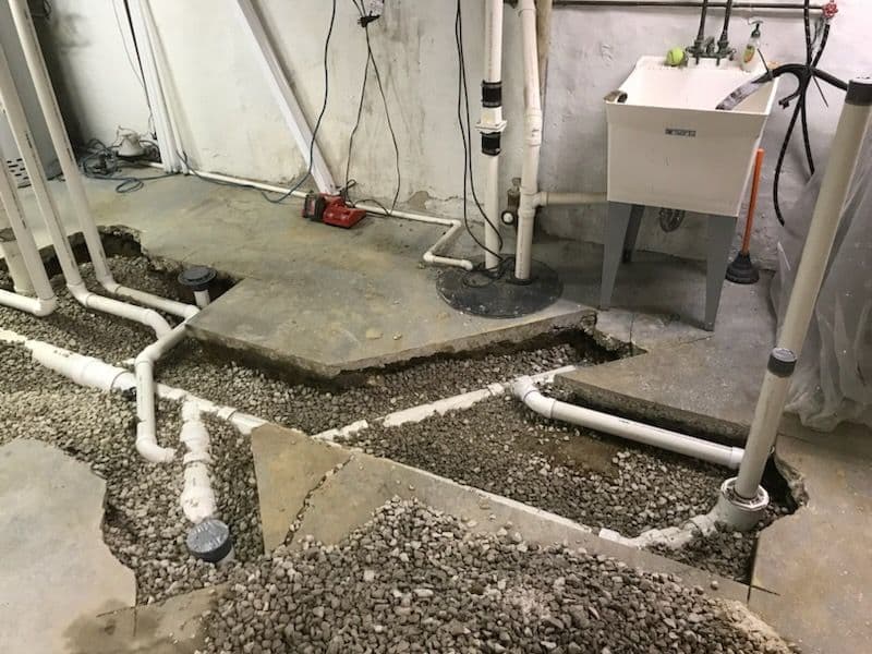 Gallery photos for Innovative Basement Plumbing Solutions in LaGrange: Image #2